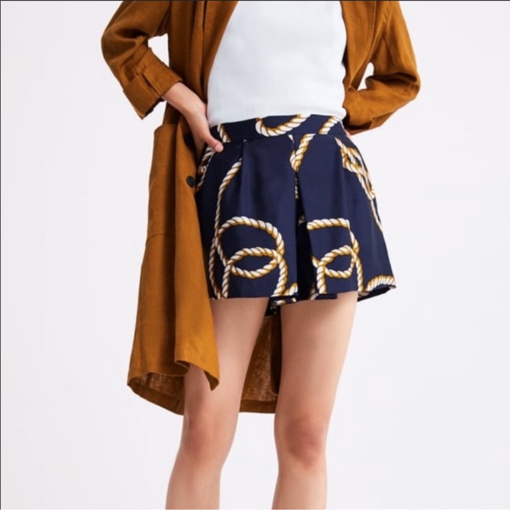 Zara Nautical Shorts